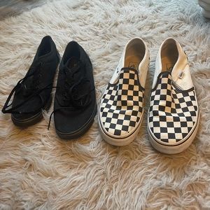 2 Pair of Vans